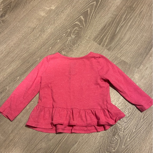 3 Jumping Beans, Cat & Jack, & TCP baby girl long sleeve tshirts size 12-18M EUC - Picture 8 of 11